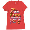 wenn papa Ladies Fitted T-Shirt