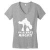 I'm Alway Angry Women's V-Neck T-Shirt