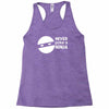 never poke a ninja Racerback Tank