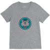 wolf nice V-Neck Tee