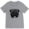 training to beat goku V-Neck Tee