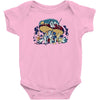 stoned in wonderland Baby Onesie