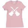 guitar gig concert tour band custom personal Ladies Fitted T-Shirt