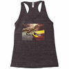 dinosaur in newyork Racerback Tank