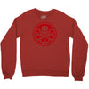 red skull logo avengers marvel comics gift Crewneck Sweatshirt