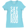 say car ram rod Ladies Fitted T-Shirt