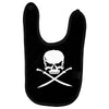 biker pirate skull bones swords Baby Bibs