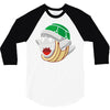 mario turtle 3/4 Sleeve Shirt