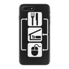 v2 eat sleep computer mouse iPhone 7 Plus Case