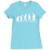 bagpipe evolution Ladies Fitted T-Shirt