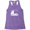 stolzer lkw fahrer trucker disponent Racerback Tank