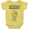 mathematically Baby Onesie