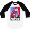 chewbacca poster, ideal gift or birthday present 3/4 Sleeve Shirt