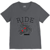 ride and fly high V-Neck Tee