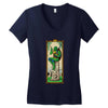 here lies shredder Women's V-Neck T-Shirt