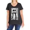 man Ladies Curvy T-Shirt