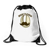 mustachio Drawstring Bags