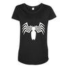 venom 2 spiderman avengers marvel comics gift Maternity Scoop Neck T-shirt