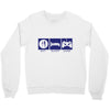 eat,sleep,game Crewneck Sweatshirt