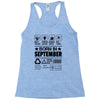 Born In September Racerback Tank