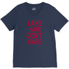 lake hair don't care V-Neck Tee