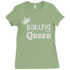 baking queen Ladies Fitted T-Shirt