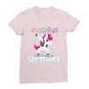 september born unicorns Ladies Fitted T-Shirt