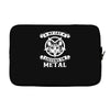my cat listen to metal Laptop sleeve