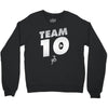 team 10  silver Crewneck Sweatshirt