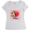 gsgsd Women's Triblend Scoop T-shirt