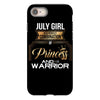 july girl is a perfect combination of princess and warrior iPhone 8