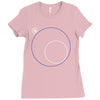Outside Circle Ladies Fitted T-Shirt