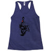 biker girl Racerback Tank