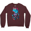 dog biker Crewneck Sweatshirt