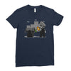 pacifist plumber Ladies Fitted T-Shirt
