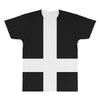 wasted youth inverted cross indie geek swag funny All Over Men's T-shirt
