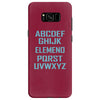 abc elemeno funny geek nerd book school teacher read spelling tee shir Samsung Galaxy S8
