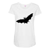 bat (3) Maternity Scoop Neck T-shirt