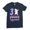 3rd grade squad Ladies Fitted T-Shirt