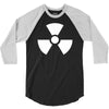 biohazard logo die cut vinyl 3/4 Sleeve Shirt