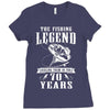 The Fishing Legend Reeling Them In For 70 Years Ladies Fitted T-Shirt