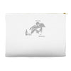 banksy fallen angel Accessory Pouches