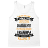 Super Cool Granddaughter Of A Freaking Awesome Grandpa Tank Top