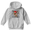 christmas reindeer dabbing Youth Hoodie