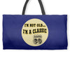 im a classic 60th birthday gifts Weekender Totes