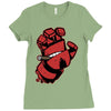 screaming doom Ladies Fitted T-Shirt