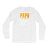 Papa Noun Definition Long Sleeve Shirts