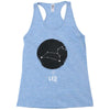 Leo Zodiac Sign Minimal Design Racerback Tank