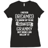 Perfect Freakin Granny Ladies Fitted T-Shirt