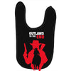 outlaws to the end Baby Bibs